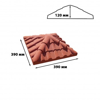 Крышка “Черепица 39” 