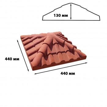Крышка “Черепица 44” 
